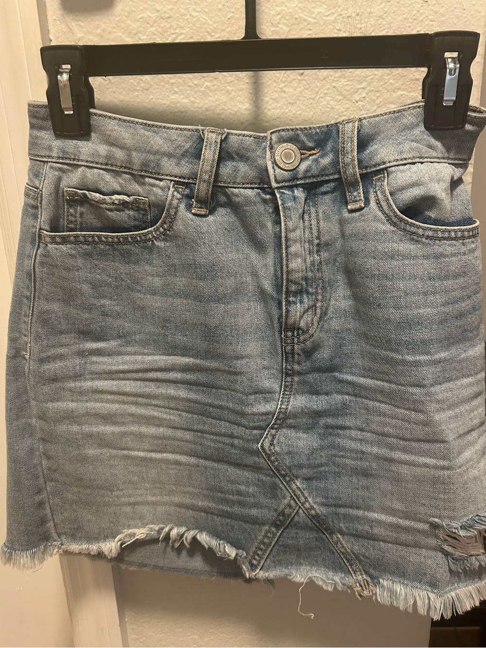 Denim Mini Skirt